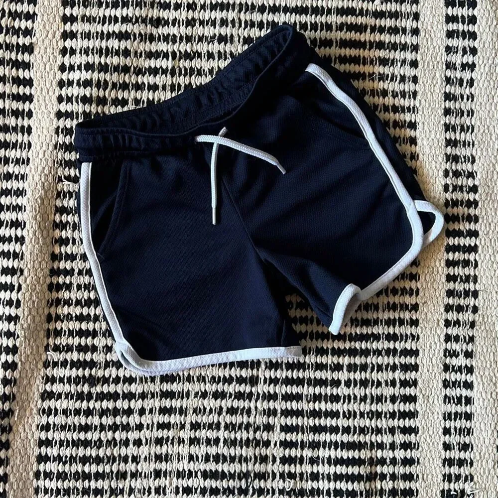 Old Navy Size 4t Navy blue and white boys shorts
